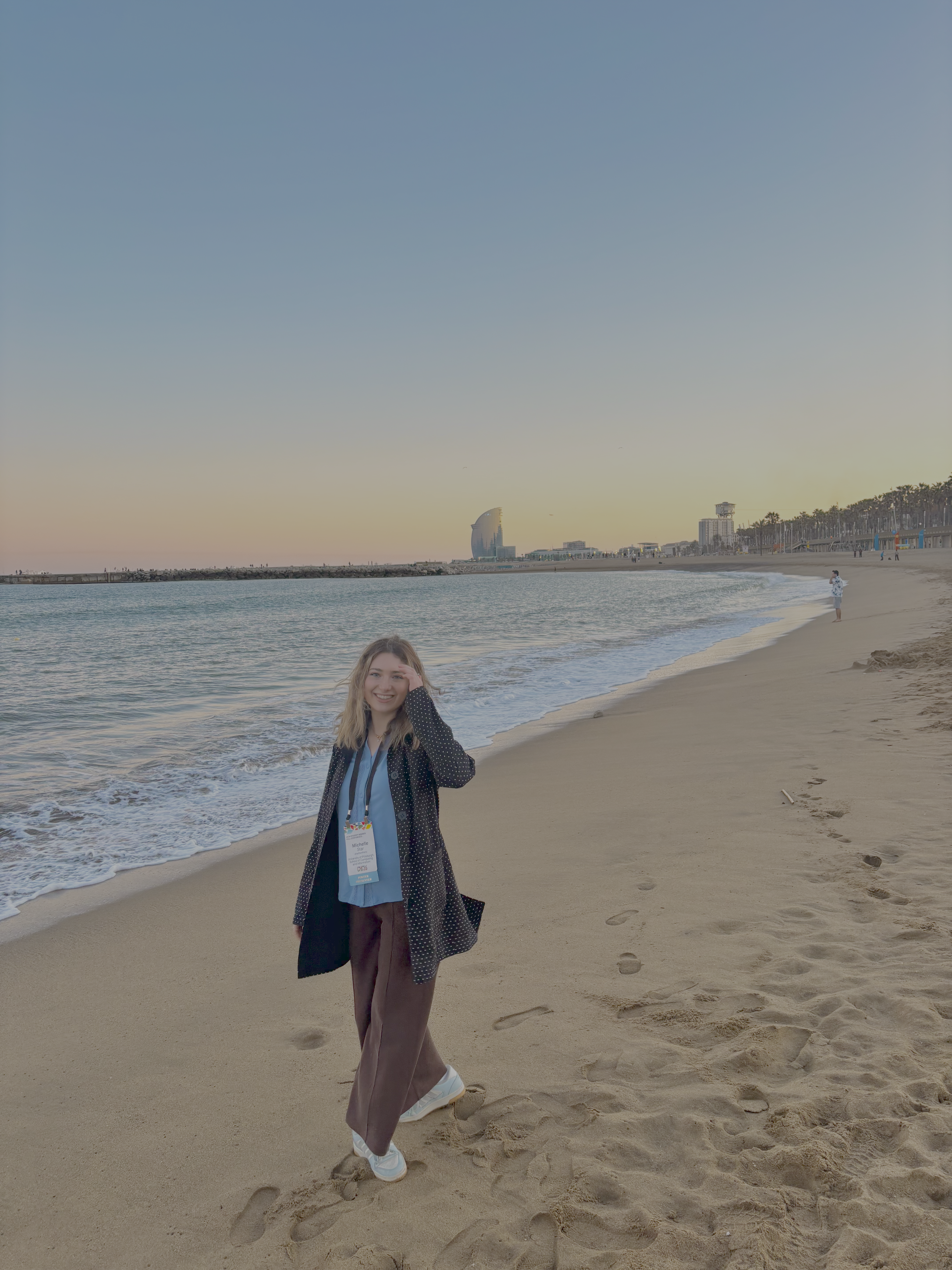 The conference center was right by the beach!